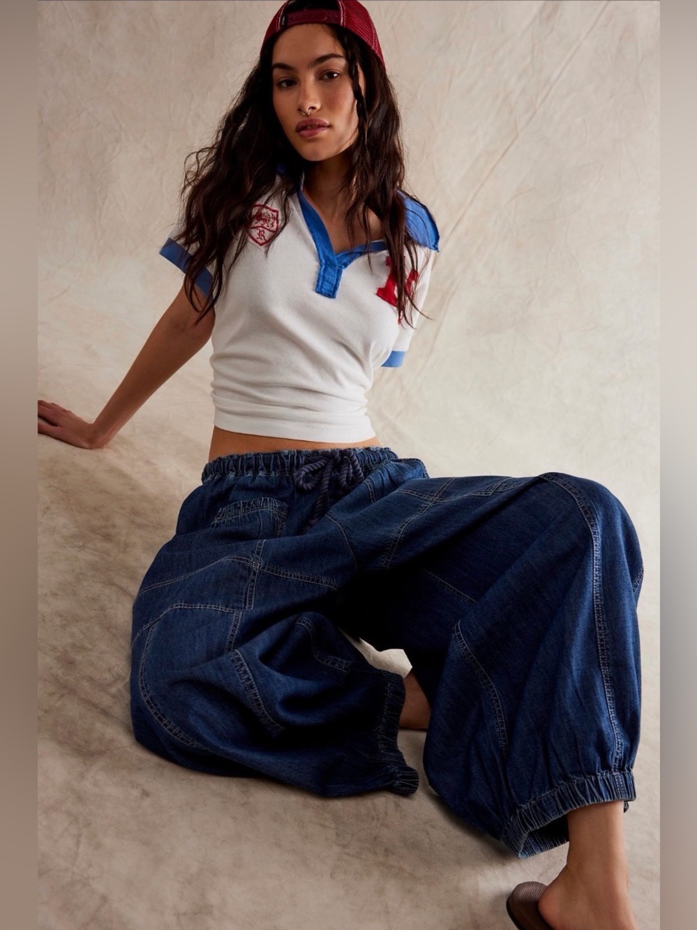 We The Free| ‘Seasons’ Pull-On Barrel Jeans